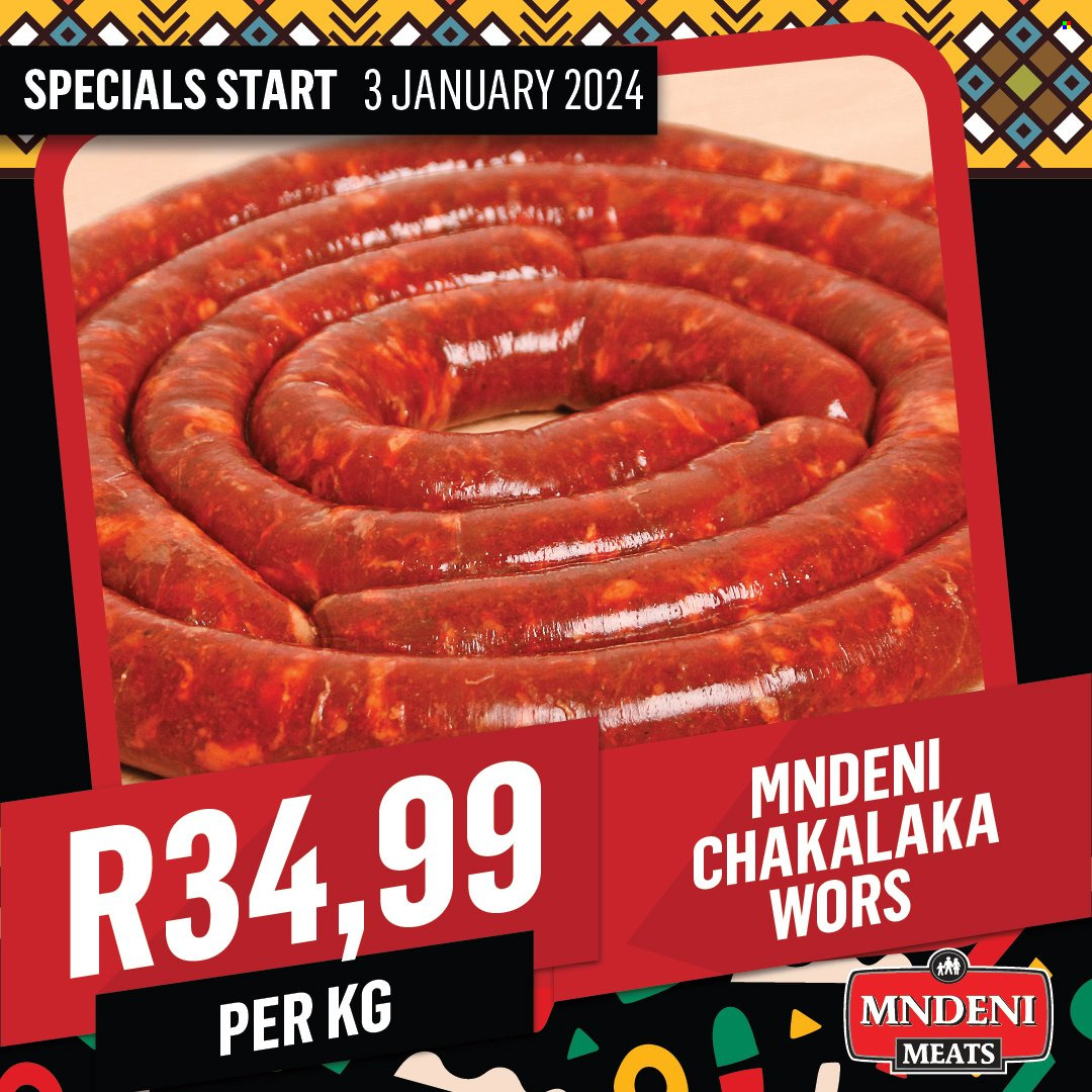 Mndeni Meats specials. Page 3