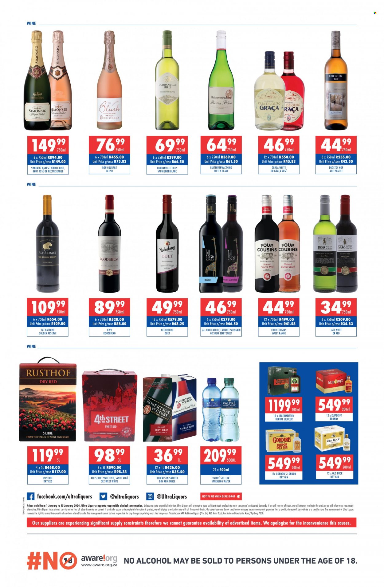 Ultra Liquors specials - 01/01/2024 - 15/01/2024. Page 2