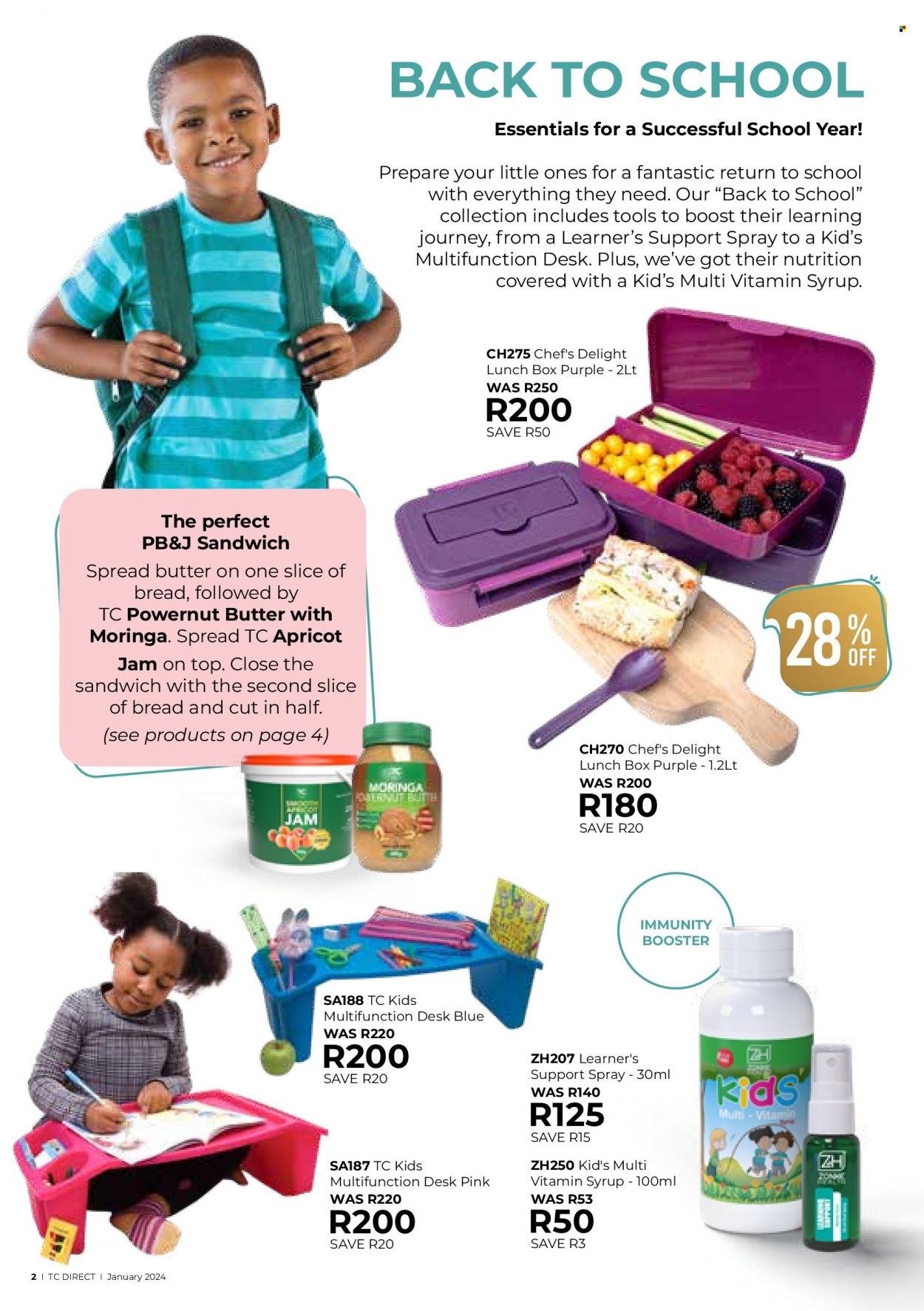 Table Charm Direct specials - 01/01/2024 - 31/01/2024. Page 2