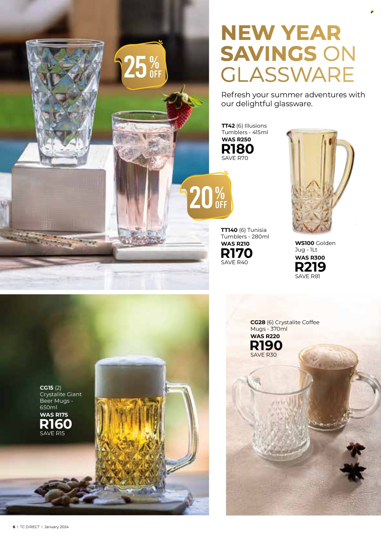Table Charm Direct specials - 01/01/2024 - 31/01/2024. Page 6