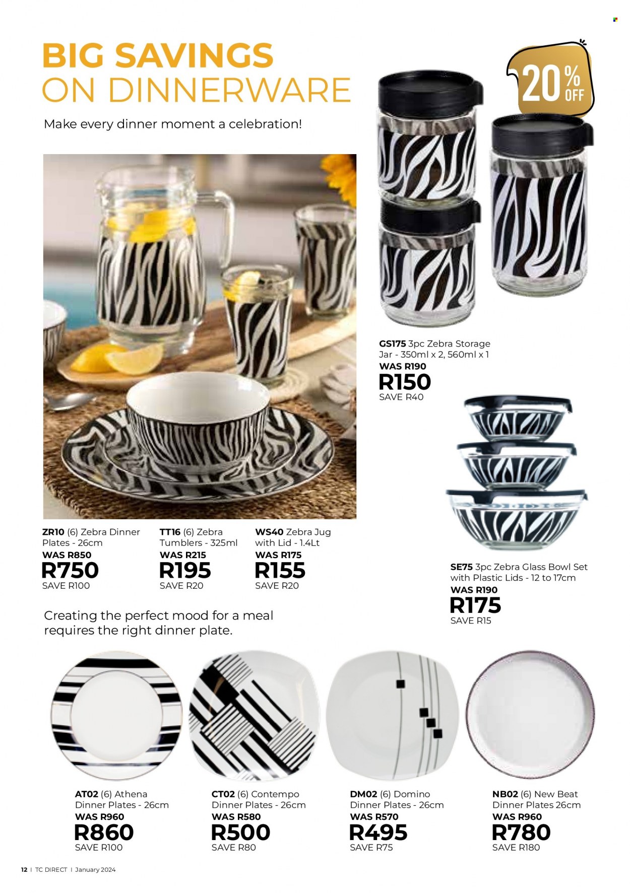 Table Charm Direct specials - 01/01/2024 - 31/01/2024. Page 12