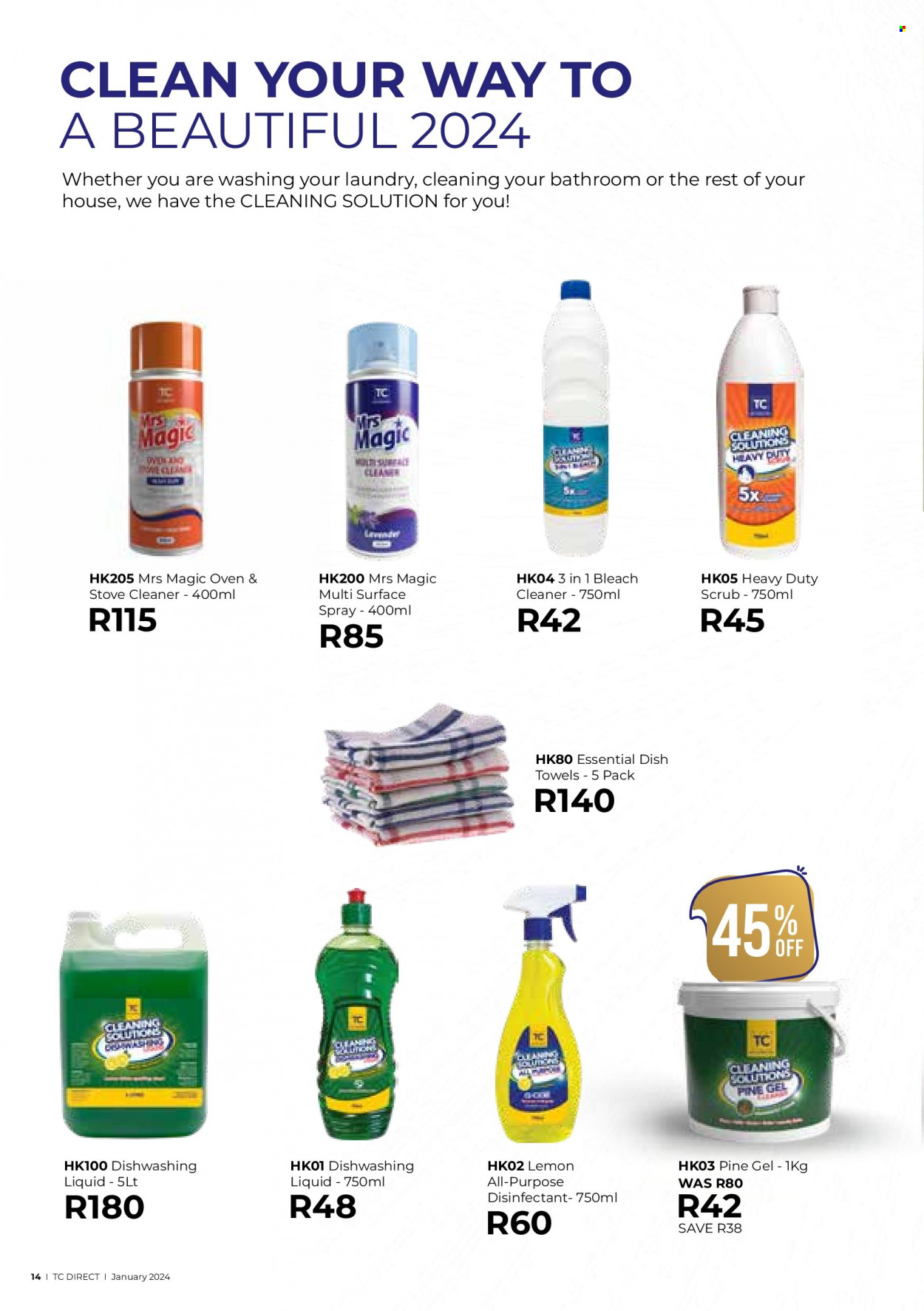 Table Charm Direct specials - 01/01/2024 - 31/01/2024. Page 14