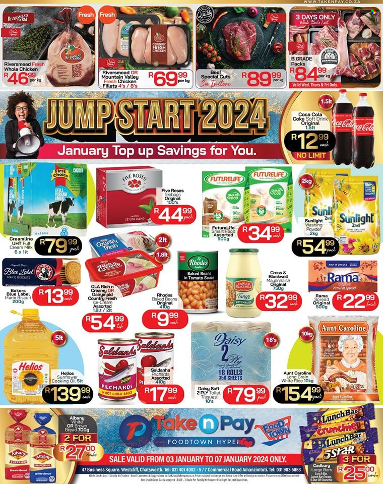 Take n Pay specials - 03/01/2024 - 07/01/2024. Page 1