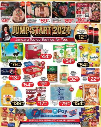Take n Pay catalogue  - 03/01/2024 - 07/01/2024.