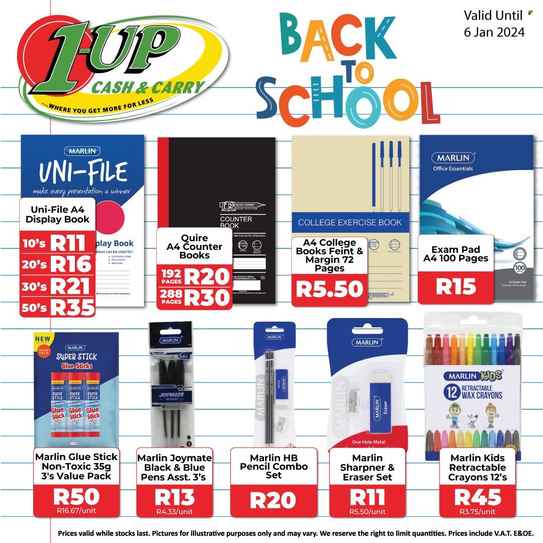 1UP Cash & Carry specials - 03/01/2024 - 06/01/2024. Page 1