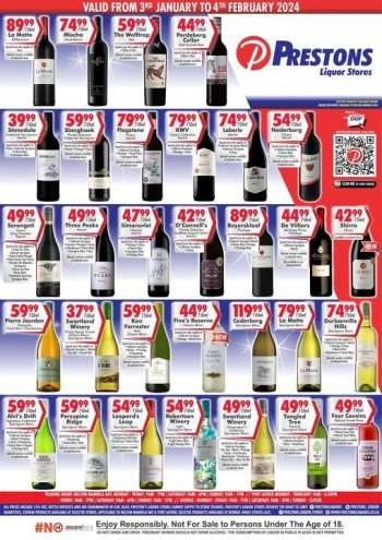 Prestons Liquor Stores catalogue  - 03/01/2024 - 04/02/2024.