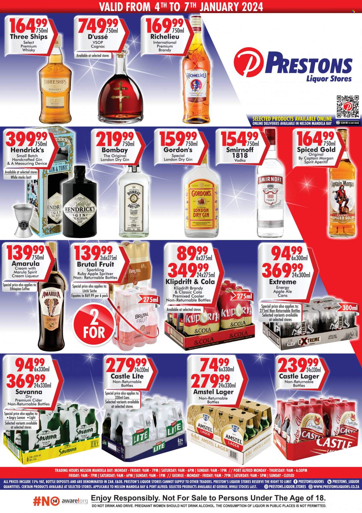 Prestons Liquor Stores specials - 04/01/2024 - 07/01/2024. Page 1