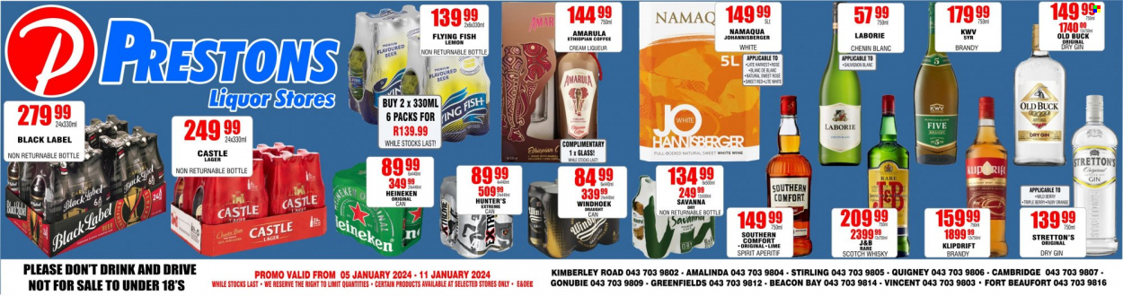 Prestons Liquor Stores specials - 05/01/2024 - 11/01/2024. Page 1