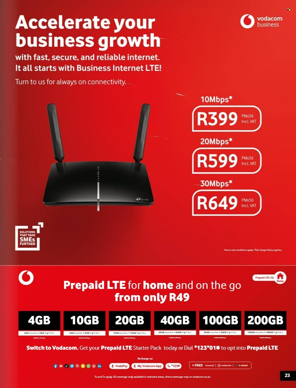 Vodacom specials - 08/01/2024 - 06/02/2024. Page 23