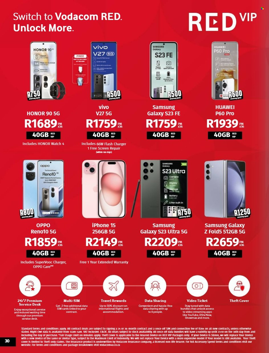 Vodacom specials - 08/01/2024 - 06/02/2024. Page 30