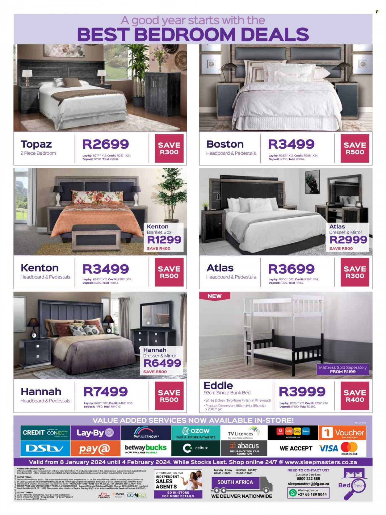 Sleepmasters specials - 08/01/2024 - 04/02/2024. Page 8