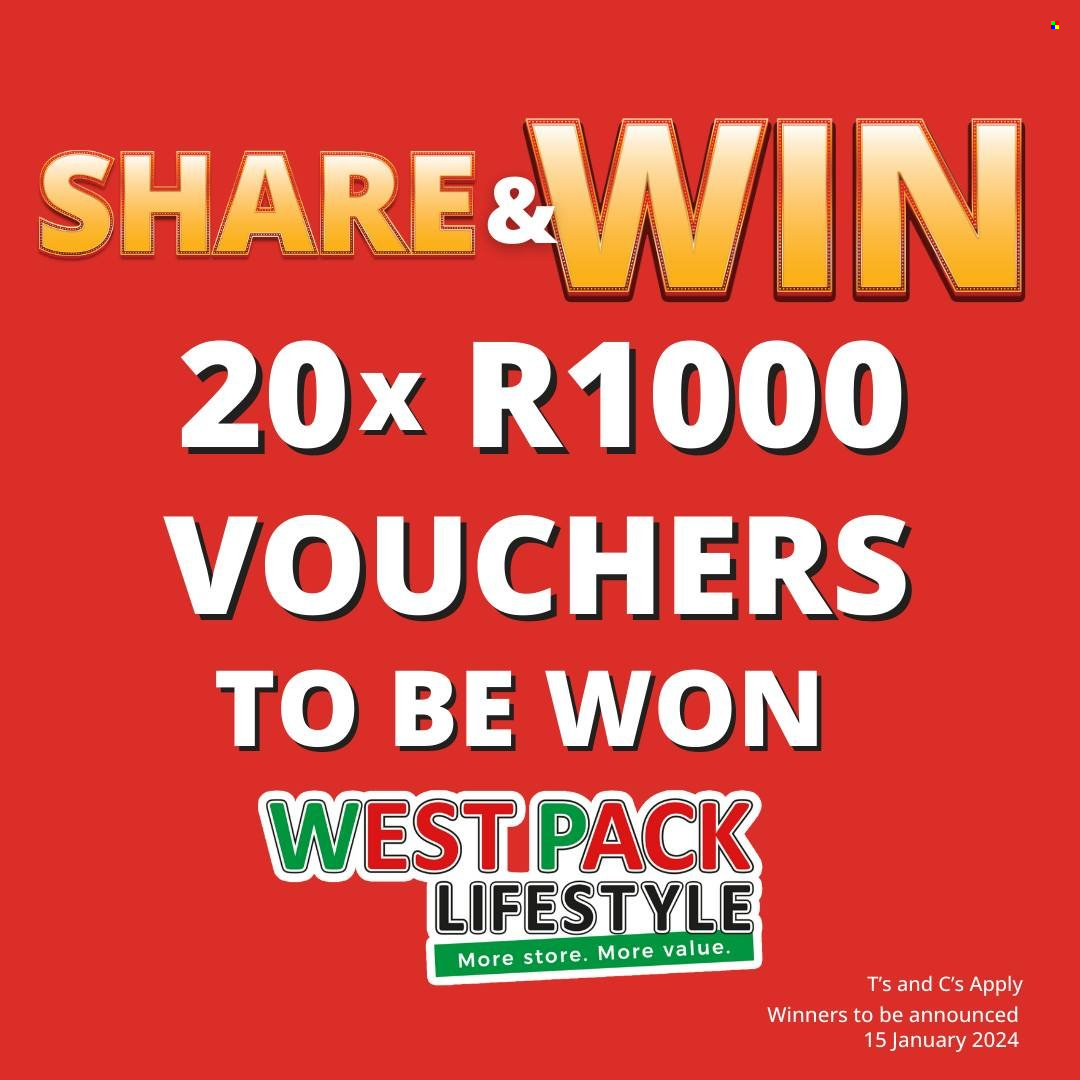 West Pack Lifestyle specials - 01/01/2024 - 31/01/2024. Page 3