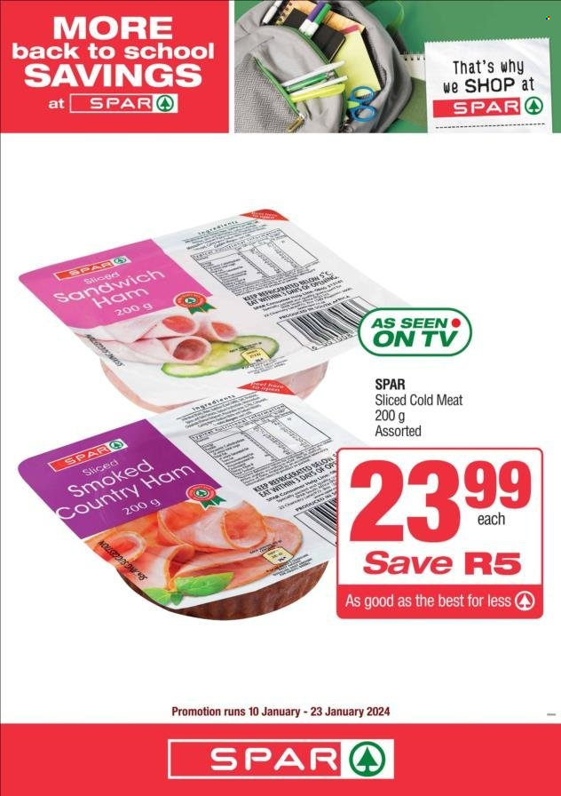 SPAR specials - 10/01/2024 - 23/01/2024. Page 16