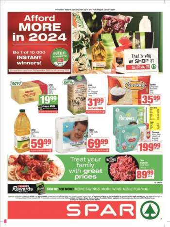 SPAR catalogue  - 10/01/2024 - 23/01/2024.