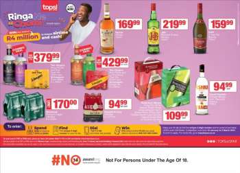 TOPS at SPAR catalogue  - 11/01/2024 - 14/01/2024.
