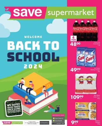 Save supermarket catalogue  - 11/01/2024 - 21/01/2024.
