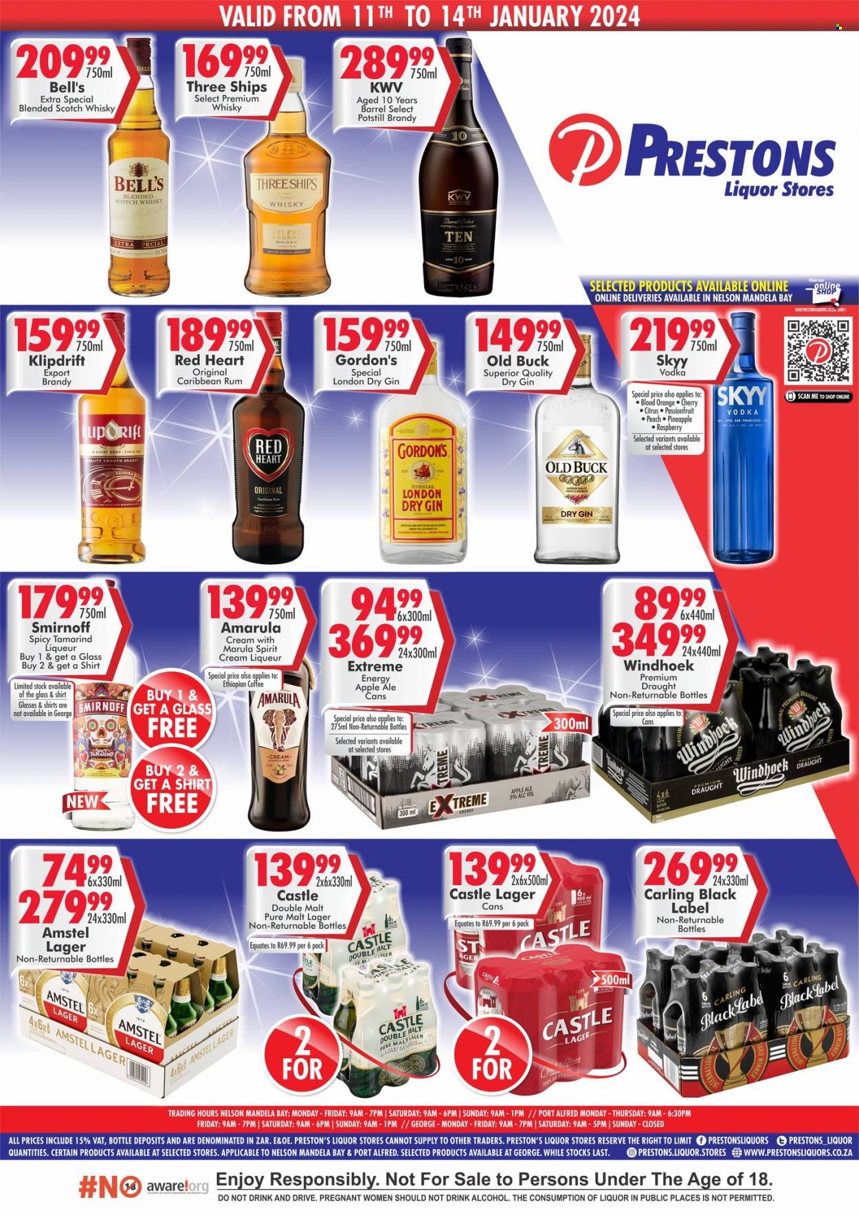 Prestons Liquor Stores specials - 11/01/2024 - 14/01/2024. Page 1