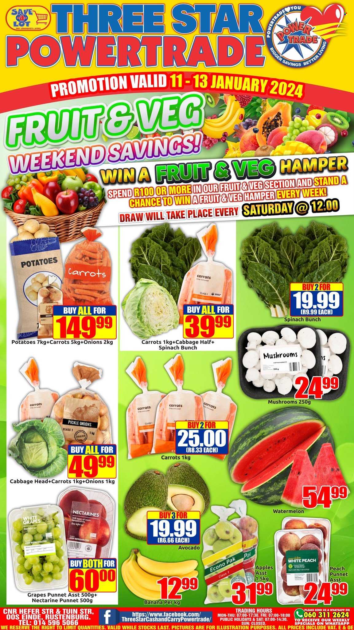 Three Star Cash and Carry specials - 11/01/2024 - 13/01/2024. Page 1