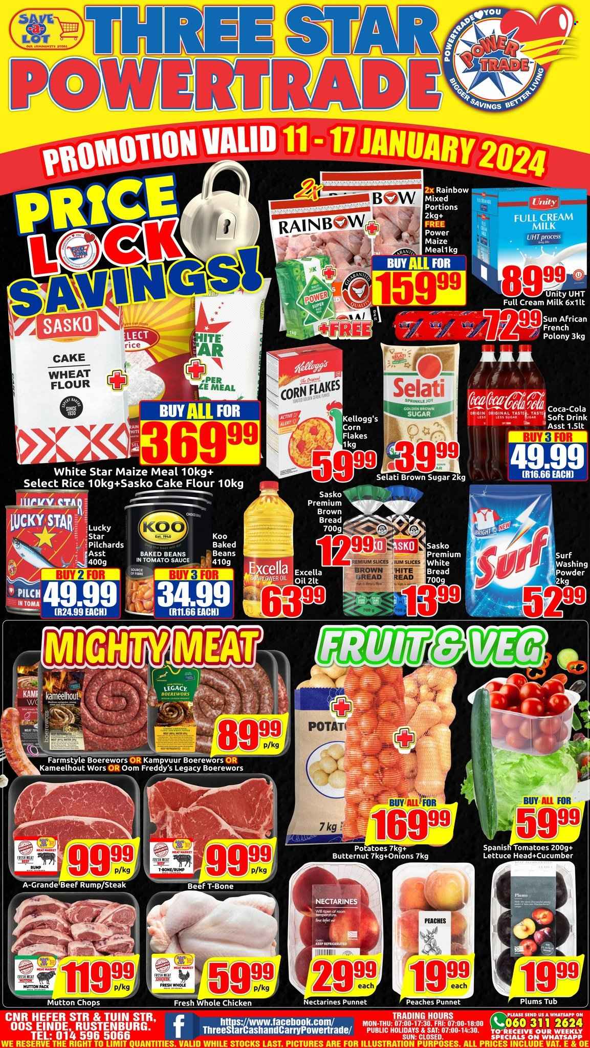 Three Star Cash and Carry specials - 11/01/2024 - 17/01/2024. Page 1