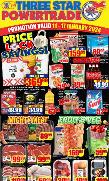 Three Star Cash and Carry catalogue  - 11/01/2024 - 17/01/2024.