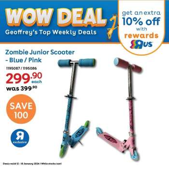 Toys R Us catalogue  - 12/01/2024 - 18/01/2024.