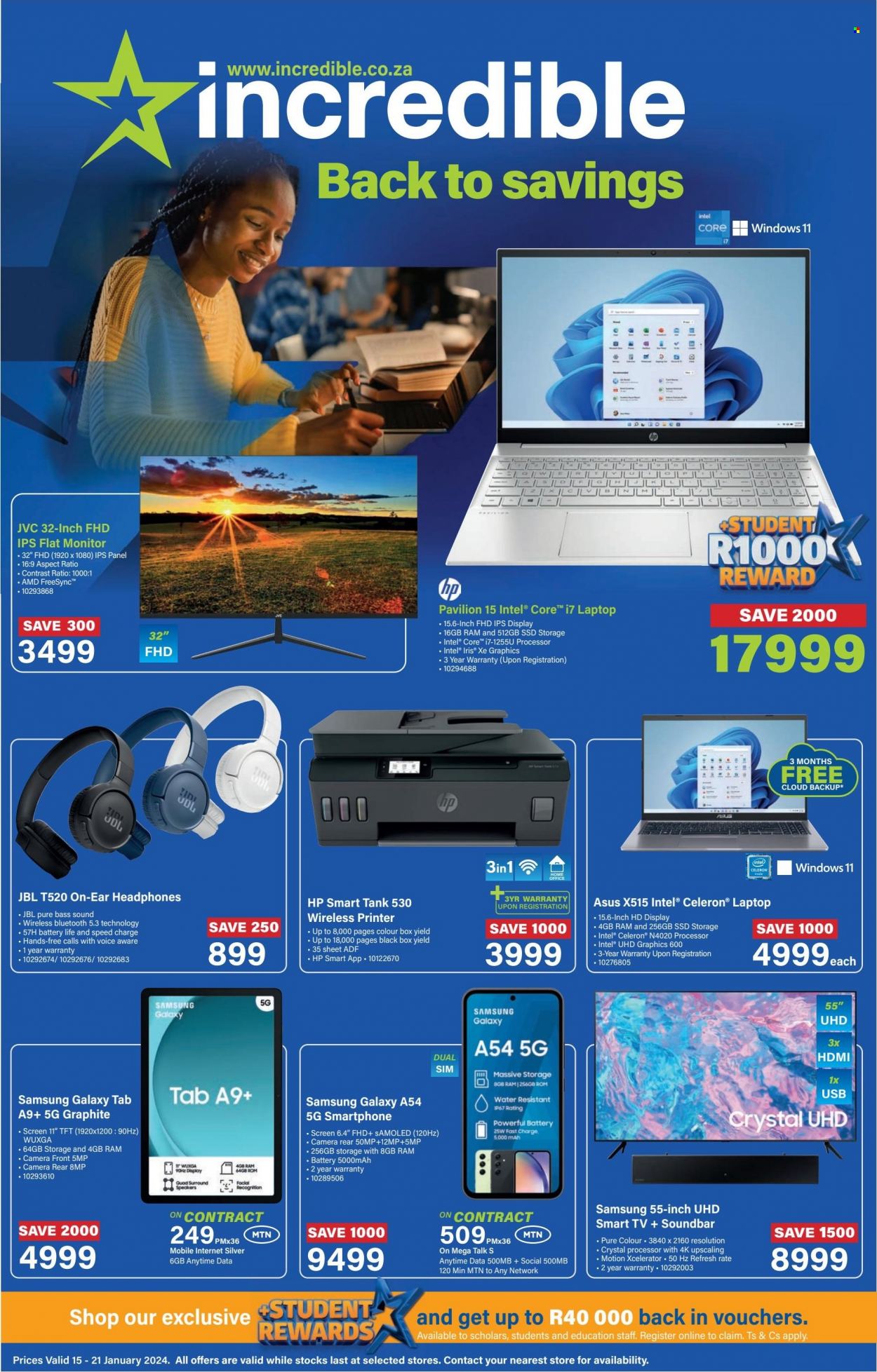 Incredible Connection specials - 15/01/2024 - 21/01/2024. Page 1