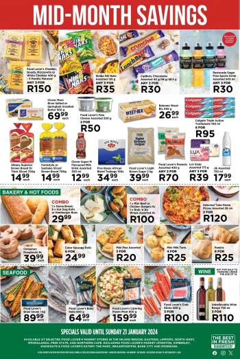Food Lover's Market catalogue  - 15/01/2024 - 21/01/2024.