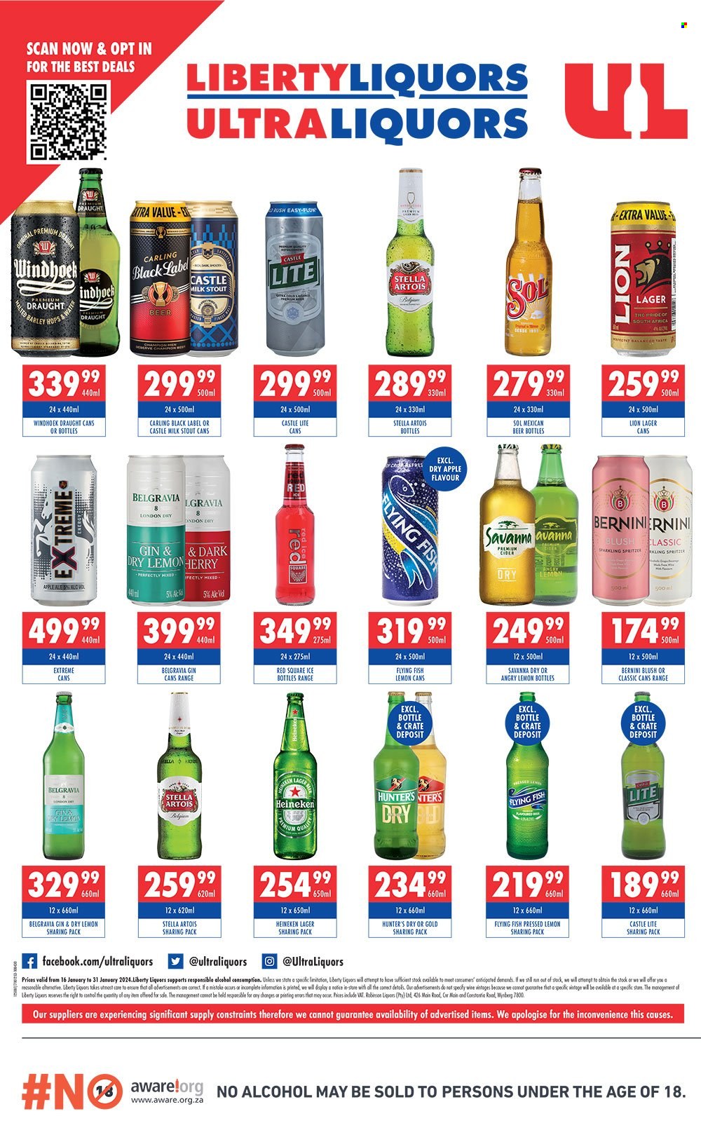 Liberty Liquors specials - 16/01/2024 - 31/01/2024. Page 4