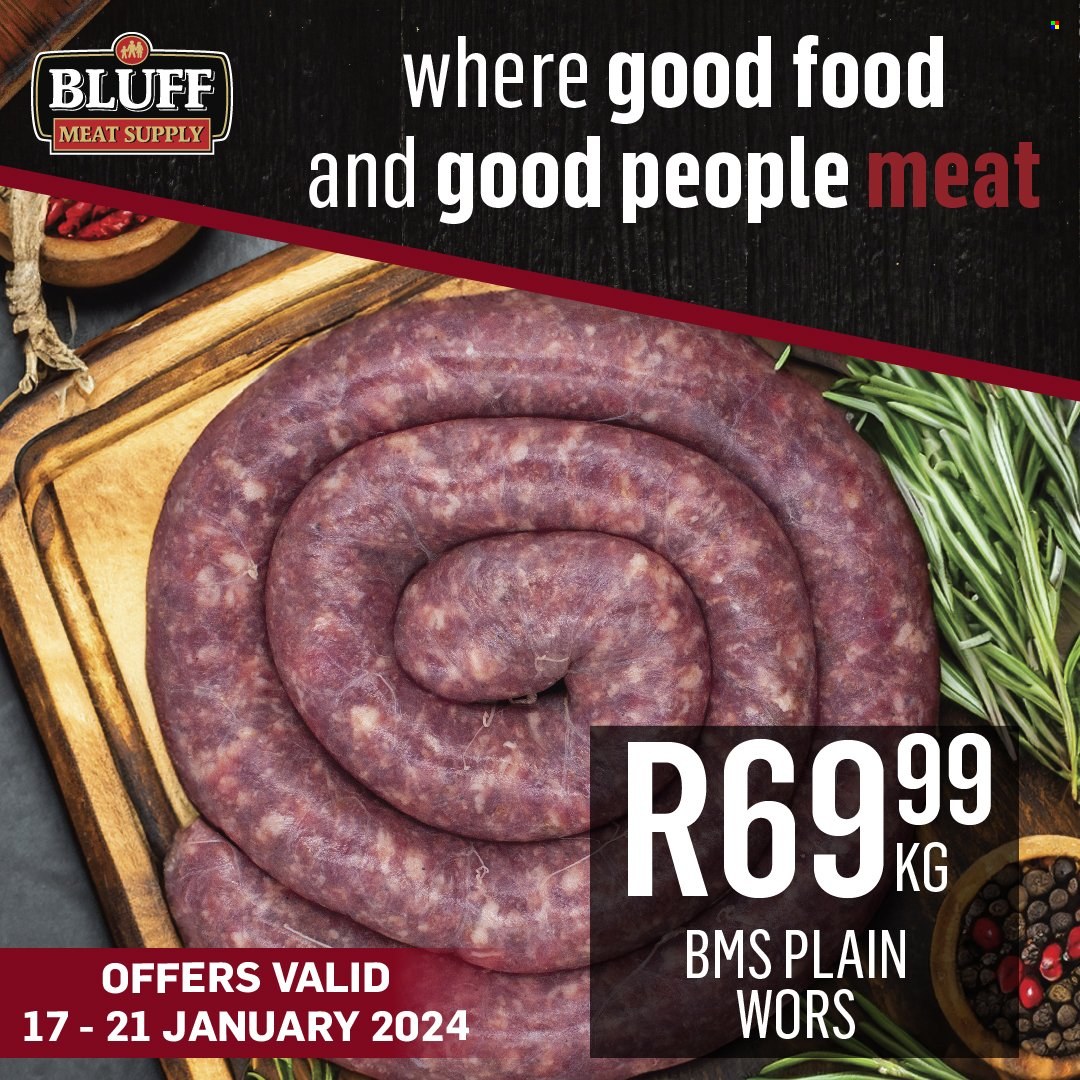 Bluff Meat Supply specials - 17/01/2024 - 21/01/2024. Page 5