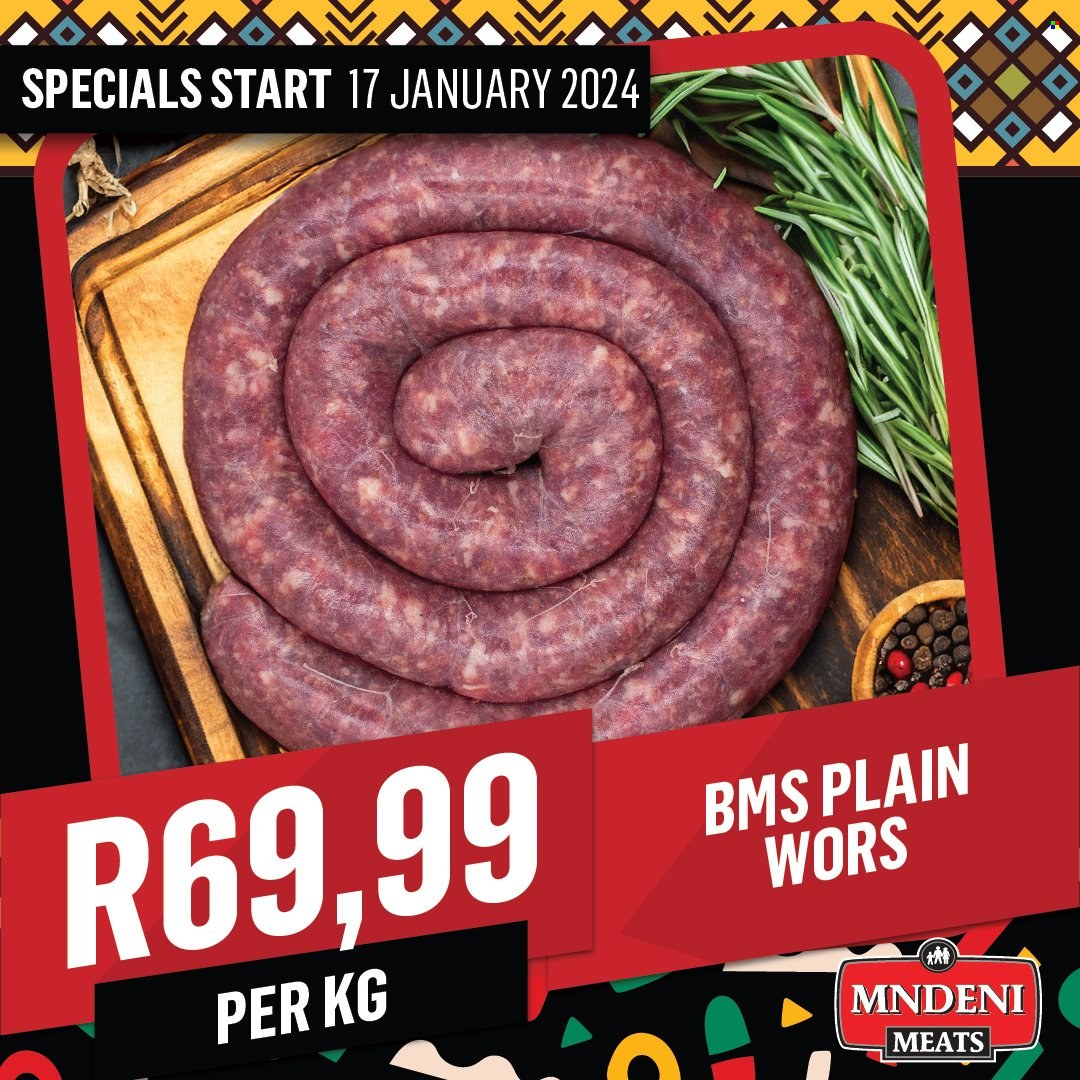 Mndeni Meats specials. Page 3