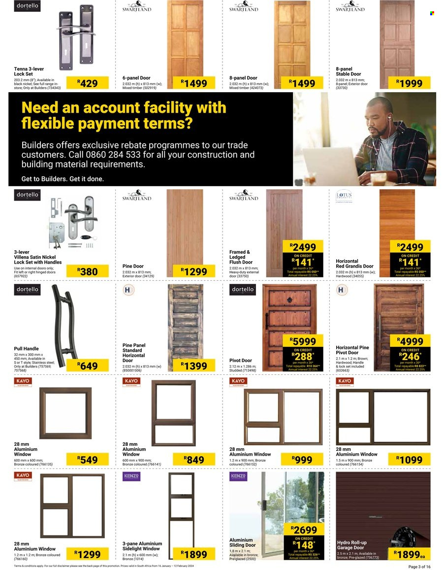 Builders specials - 16/01/2024 - 12/02/2024. Page 3
