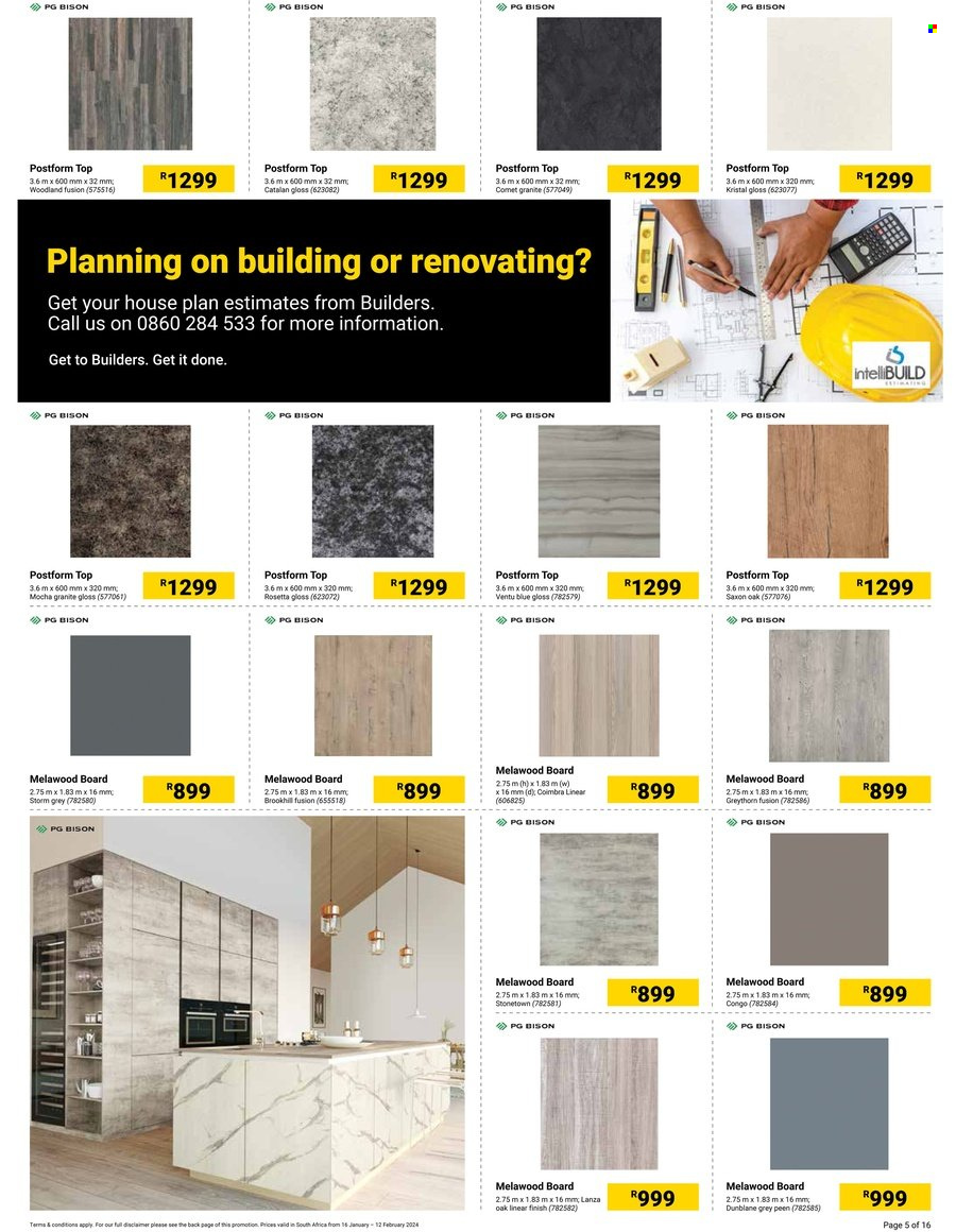 Builders specials - 16/01/2024 - 12/02/2024. Page 5