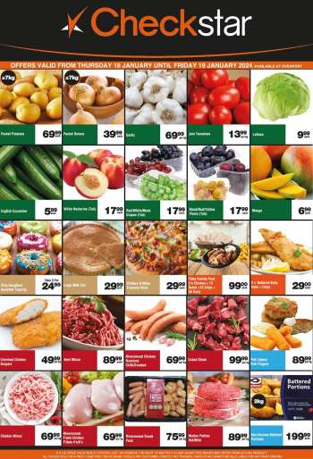 Checkstar catalogue  - 18/01/2024 - 19/01/2024.