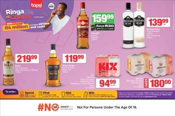 TOPS at SPAR catalogue  - 18/01/2024 - 21/01/2024.