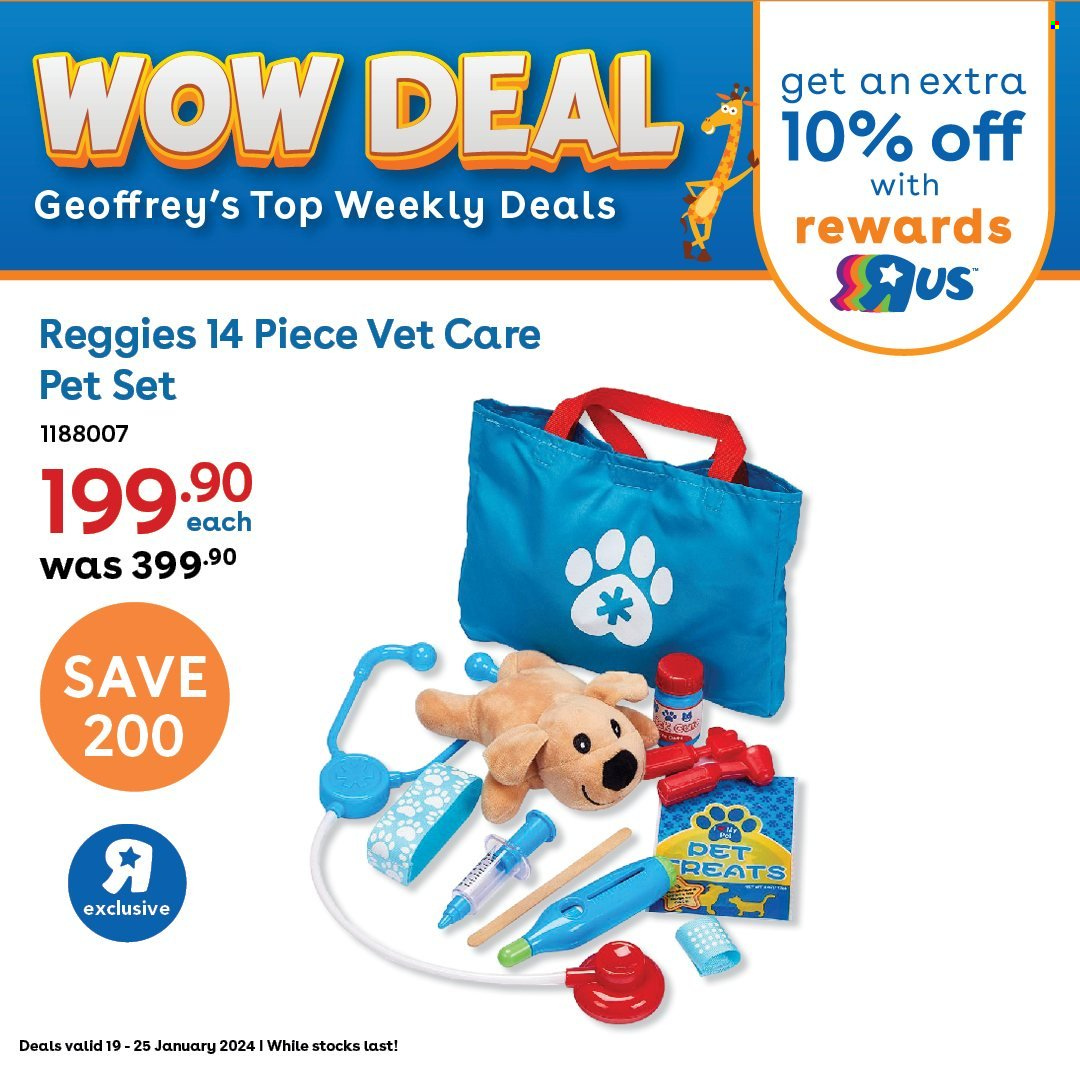 Toys R Us specials - 19/01/2024 - 25/01/2024. Page 1