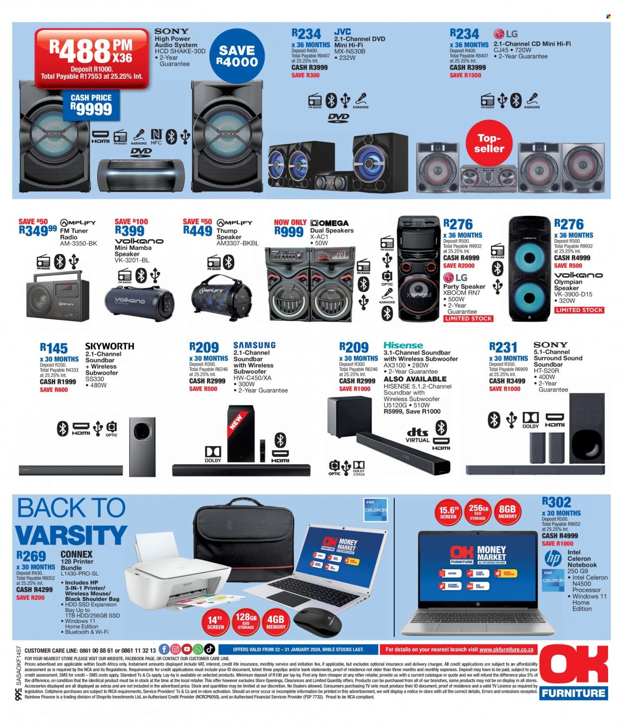 OK Furniture specials - 22/01/2024 - 31/01/2024. Page 8