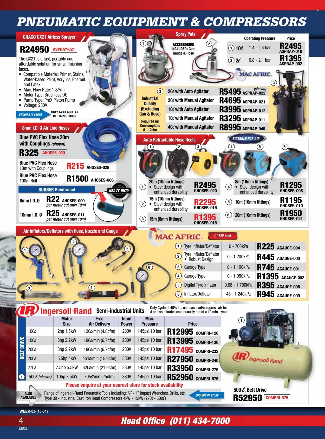 Adendorff Machinery Mart specials. Page 6