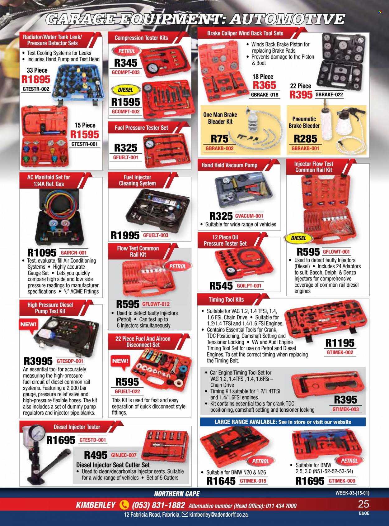 Adendorff Machinery Mart specials. Page 27