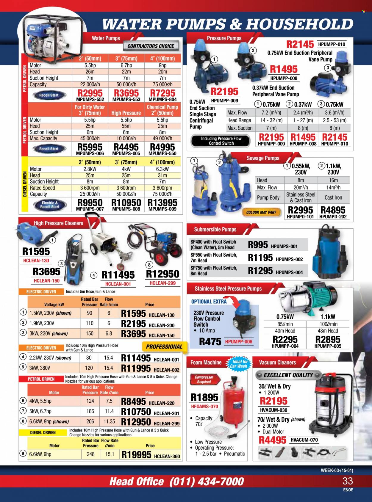 Adendorff Machinery Mart specials. Page 35