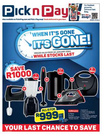 Pick n Pay catalogue  - 22/01/2024 - 07/02/2024.