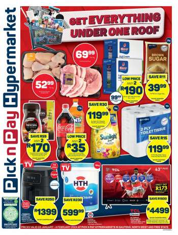 Pick n Pay Hypermarket catalogue  - 22/01/2024 - 04/02/2024.