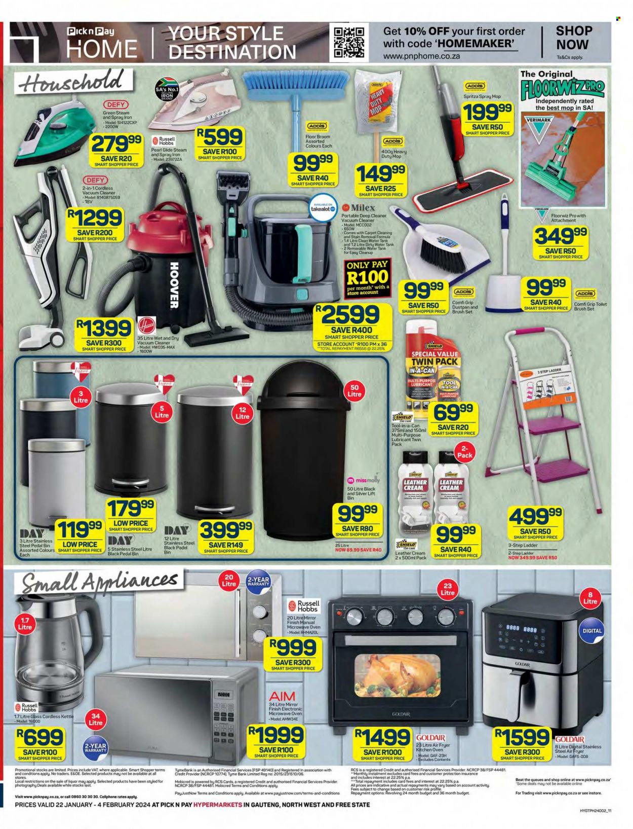 Pick n Pay Hypermarket specials - 22/01/2024 - 04/02/2024. Page 11