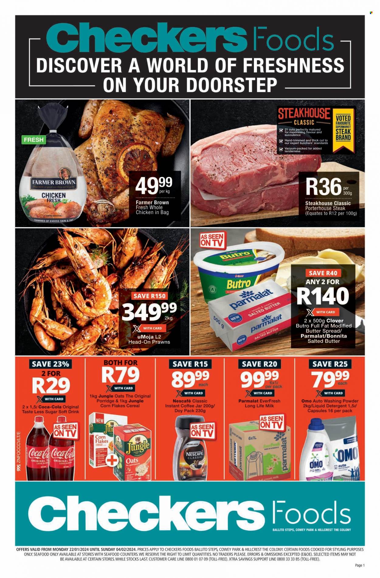 Checkers specials - 22/01/2024 - 04/02/2024. Page 1