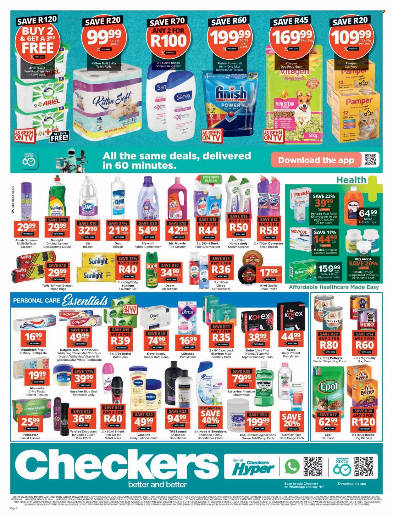 Checkers specials - 22/01/2024 - 04/02/2024. Page 6