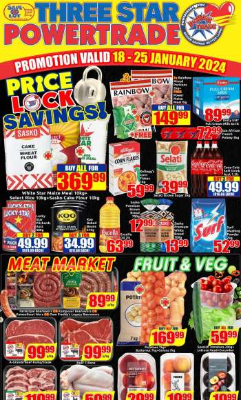 Three Star Cash and Carry catalogue  - 18/01/2024 - 25/01/2024.