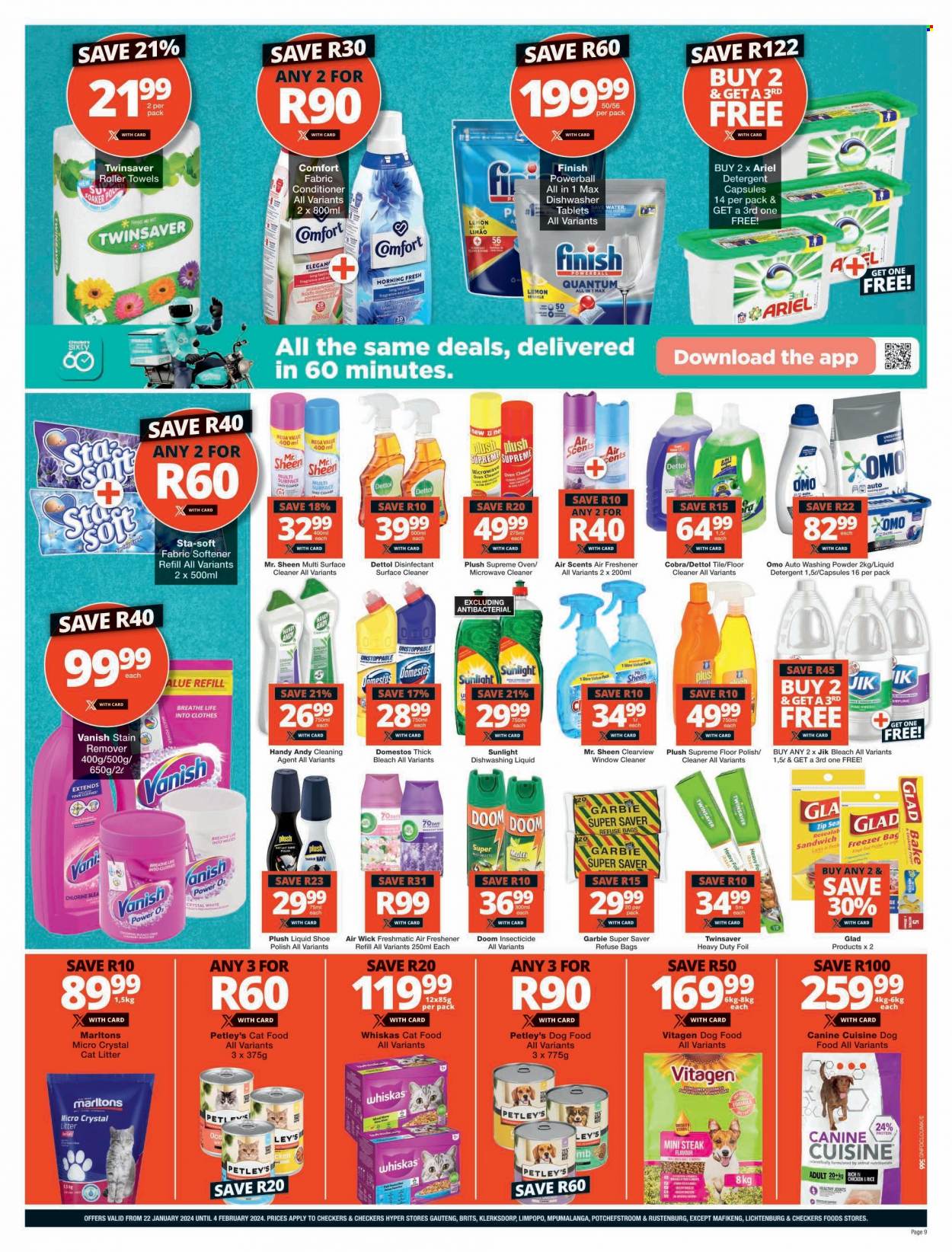 Checkers specials - 22/01/2024 - 04/02/2024. Page 9