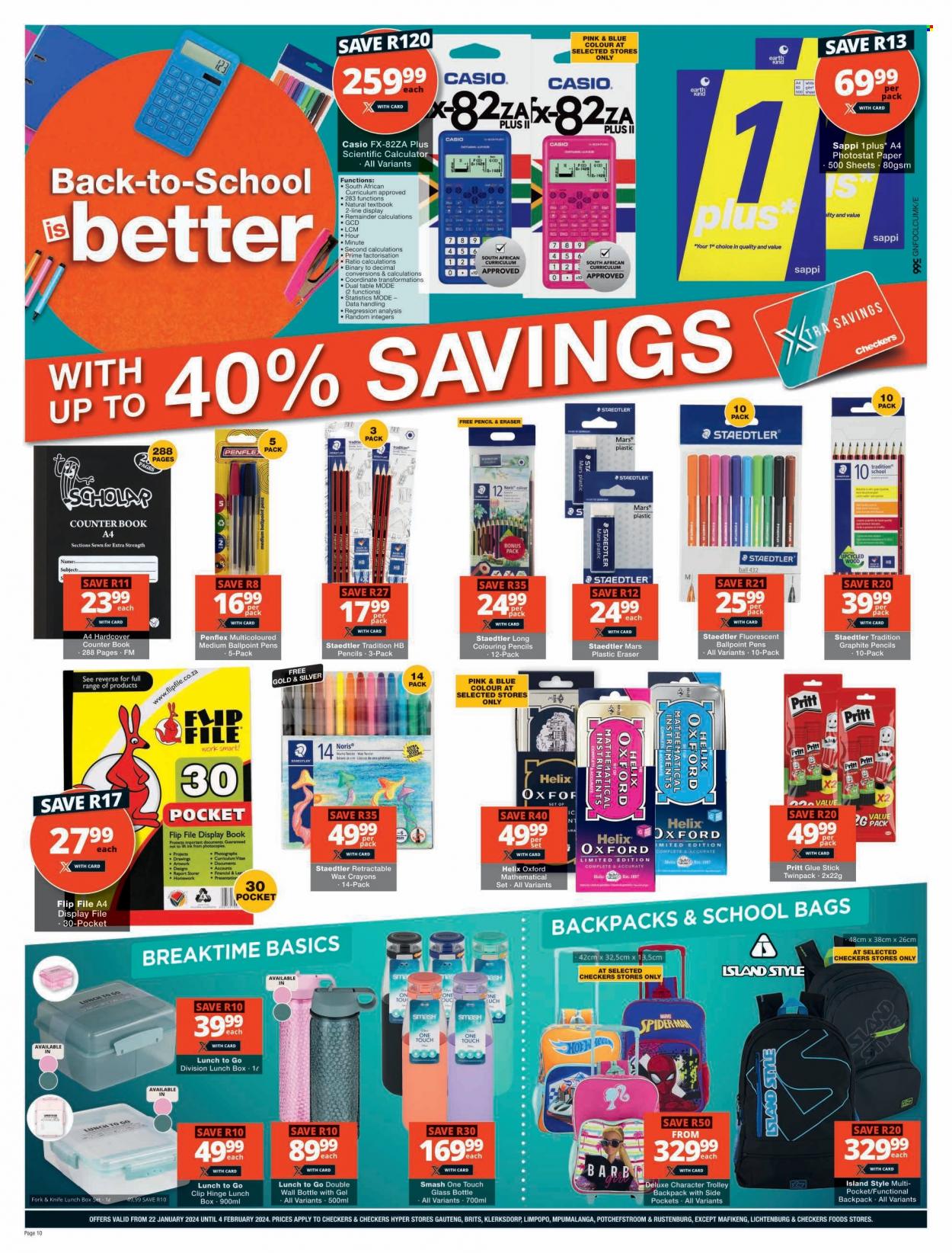 Checkers specials - 22/01/2024 - 04/02/2024. Page 10