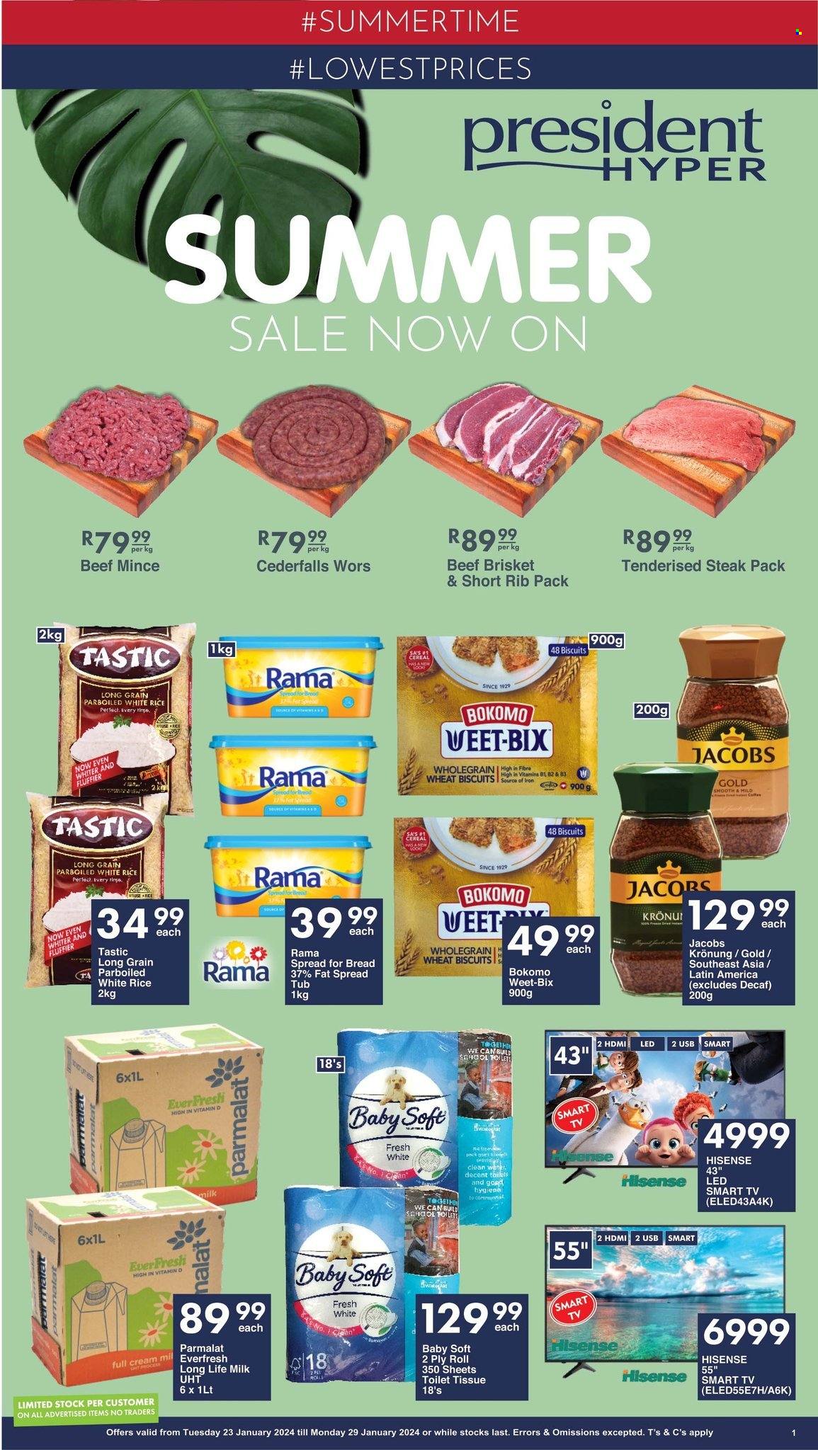 President Hyper specials - 23/01/2024 - 29/01/2024. Page 1
