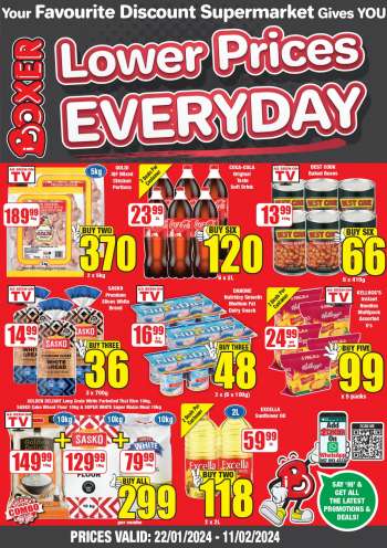 Boxer catalogue  - 22/01/2024 - 11/02/2024.