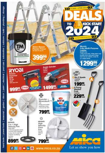 Mica catalogue  - 23/01/2024 - 04/02/2024.